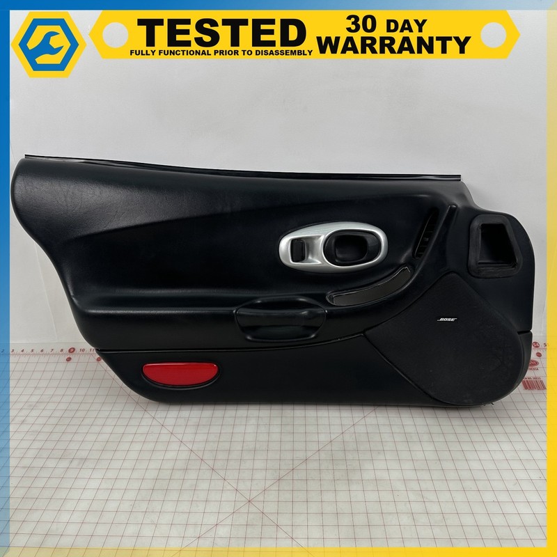 97-04 Chevy Corvette C5 FRONT LEFT DRIVER SIDE INTERIOR DOOR PANEL TRIM OEM