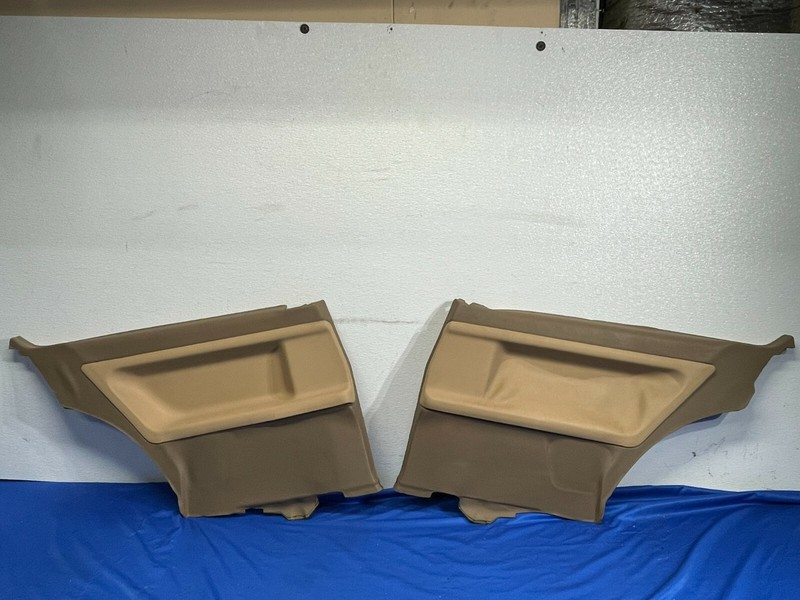 92-99 BMW E36 323 328 M3 Coupe Rear Left & Right Door Card Panel Set Beige OEM ✅