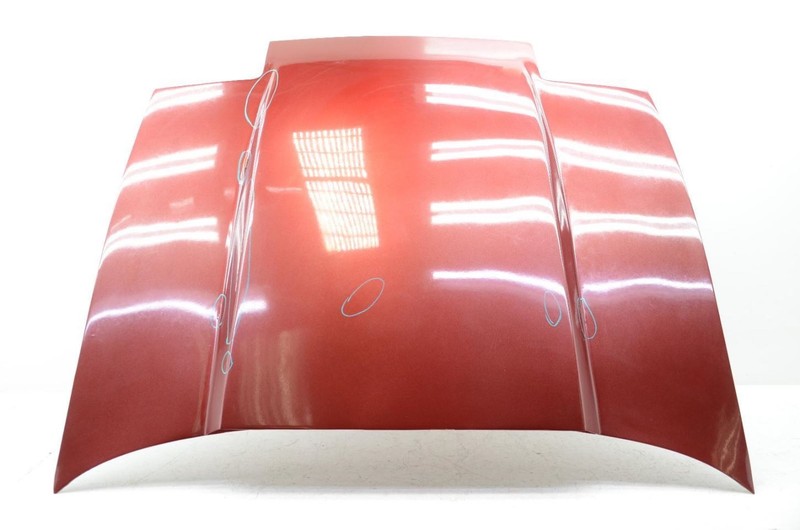 89-94 Nissan 240SX S13 Red Custom Cowl Hood Assembly