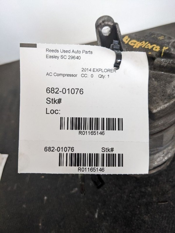 AC Compressor Fits 13-15 EXPLORER 1165146