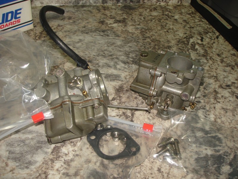 Johnson VRO 40hp 1990 carburetor untestedj40teesr boat motor part used