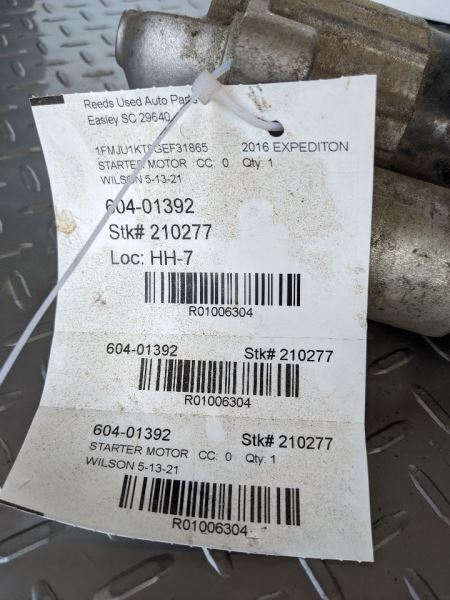 Starter Motor Turbo Fits 15-19 TRANSIT 150 1006304