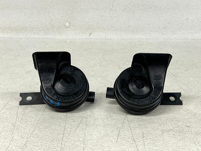 ⭐2015-2017 KIA K900 FRONT HIGH LOW TONE NOTE PITCH ALARM HORN SET OEM LOT2727