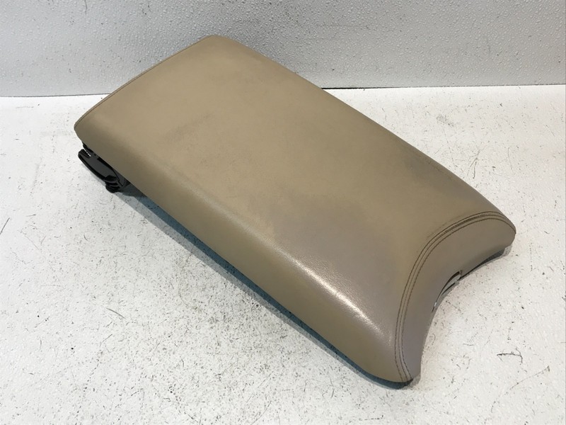 07-09 Lexus LS460 Front Center Console Arm Rest Lid Armrest Leather OEM Beige