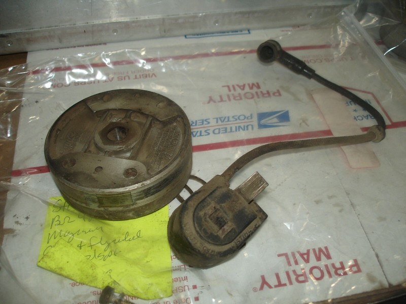 Stihl br420c magnum coil and flywheel blower part only Bin 538