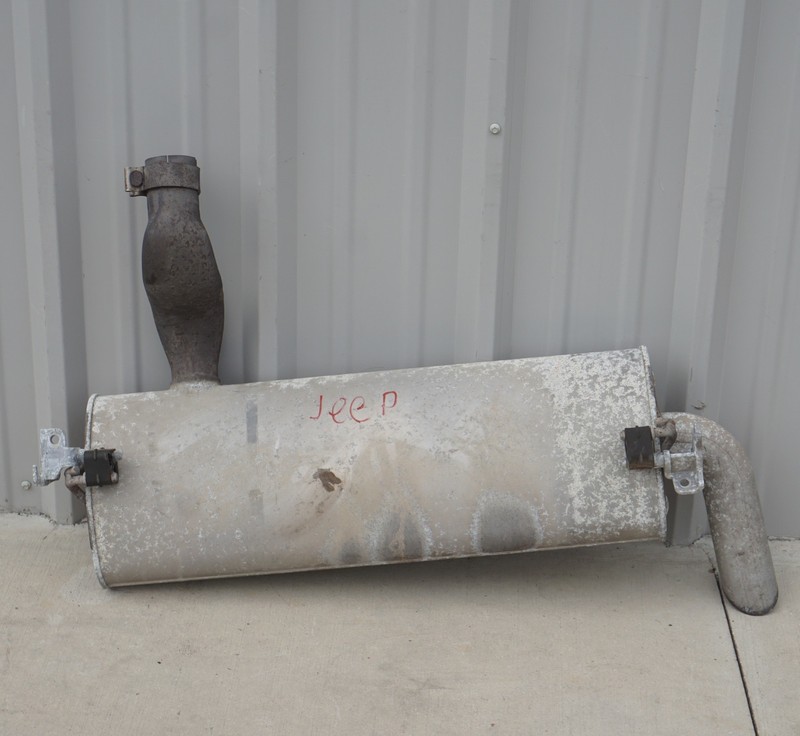 2018 - 2025 Jeep Wrangler Rear Exhaust Muffler Silencer Tail Pipe OEM