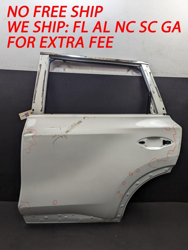 Rear Left Door Shell 2023 Infiniti QX60 Sensory 82101-6SA1A 2022 2024 2025 X