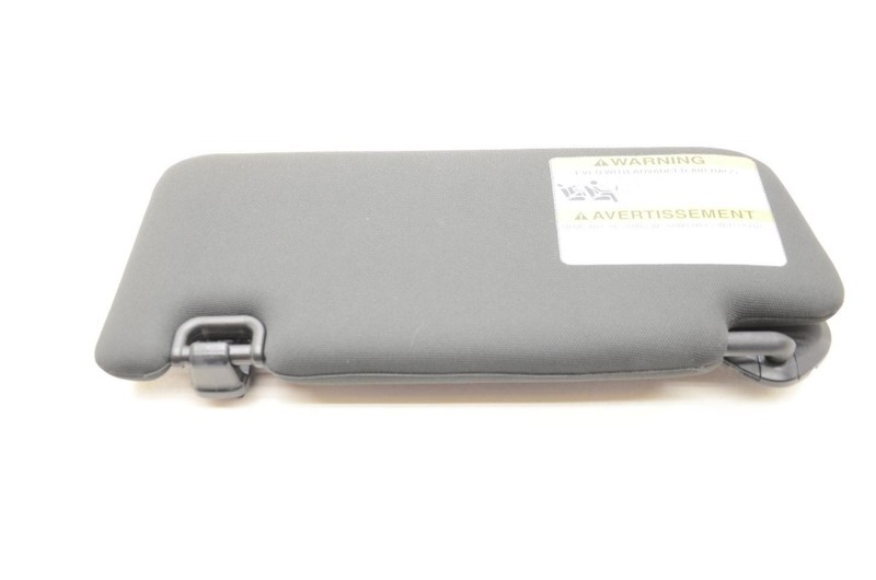 Black Passenger Right Side Sun Visor Fits 15-21 WRX