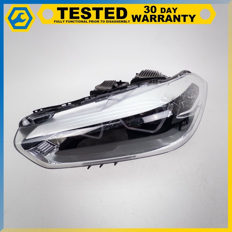 18-22 BMW X2 FRONT LEFT DRIVER SIDE HEADLIGHT LAMP LIGHT LED OEM