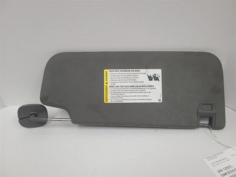 Driver Sun Visor New Style Fits 19 SIERRA 1500 PICKUP 562556