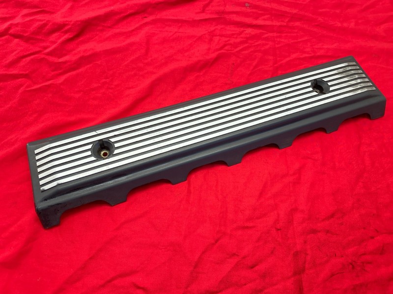 91-96 BMW E36 E34 325 525 M3 Engine Bay Fuel Injector Rail Beauty Cover Trim OEM