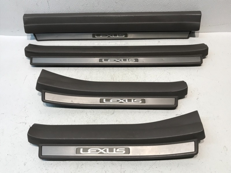 01-06 LEXUS UCF30L LS430 SET OF 4 FRONT & REAR DOOR SCUFF SILL PLATE TRIM OEM