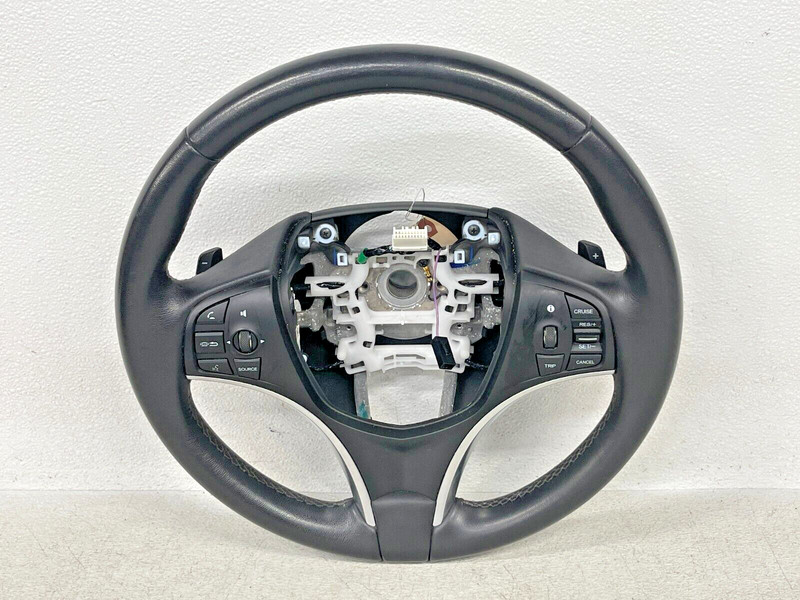 ⭐2014-2015 ACURA MDX INTERIOR WHEEL HUB STEERING TRIM COVER PANEL OEM LOT2414