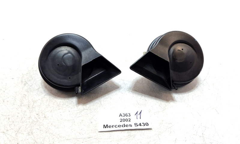 ✅ 00-06 OEM Mercedes W220 S430 S500 Left Right Low High Tone Horn Signal SET