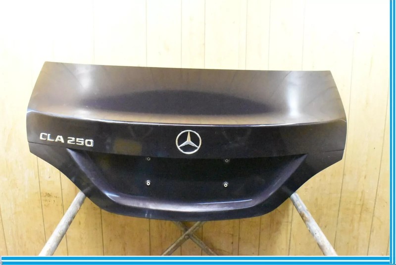14-18 Mercedes W117 CLA250 CLA45 Rear Trunk Lid Deck Shell Cover Panel Blue OEM
