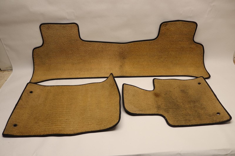 2006-2012 RANGE ROVER L322 FRONT & REAR FLOOR MATS FABRIC SET OEM