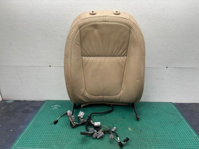 09 JAGUAR XF FRONT LEFT DRIVER SIDE SEAT TOP UPPER CUSHION OEM