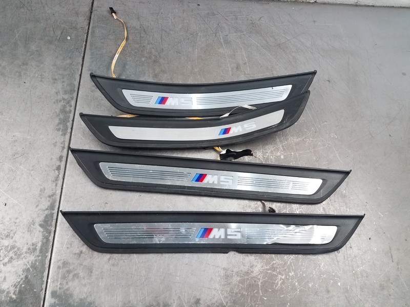 2019 BMW M5 Comp F90 Illuminated Door Sill Trim Cover Set - * #8437 V9