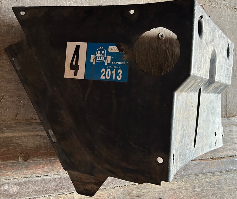 2007 Yamaha Rhino YXR660 YXR 660 Right Door Support Side Panel Cover Guard 2008