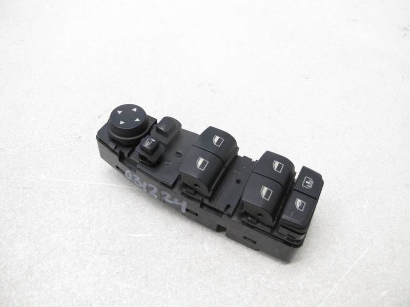 10-21 BMW F10 535i 640i M5 M6 X3 MASTER WINDOW SWITCH FRONT LEFT OEM 031224