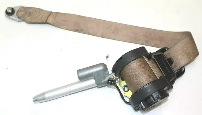 90-95 Mercedes R129 SL500 SL320 300SL Right Side Seat Belt Seatbelt Beige OEM