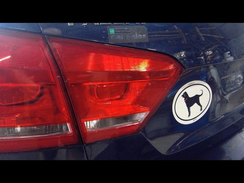 Driver Left Tail Light Sedan Lid Mounted Fits 12-15 PASSAT 1686306