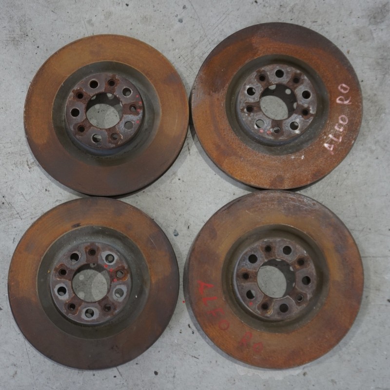 2020 - 2021 Alfa Romeo Giulia AWD Left Right Front Rear Brake Disc Rotors OEM