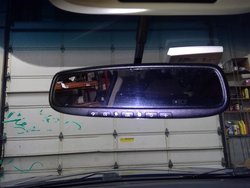Rear View Mirror Automatic Dimming With Compass Fits 15-17 LEGACY 1760540