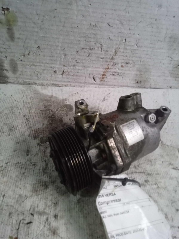 Used A/C Compressor fits: 2015 Nissan Versa 1.6L Sdn from 04/01/14 Grade A