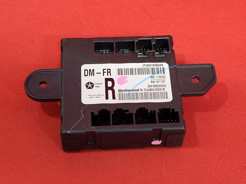 2015-2018 Dodge Chrysler Jeep FRONT RIGHT PASSENGER Door Control Module