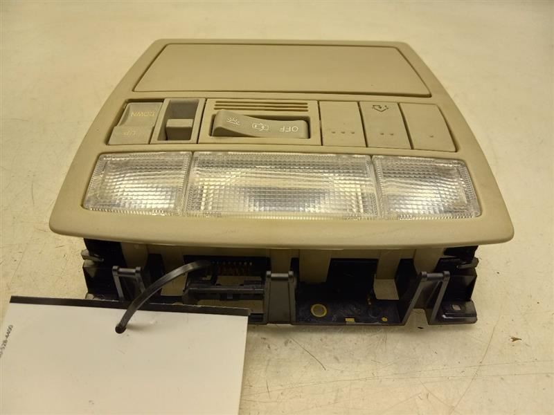 09-12 TOYOTA VENZA FRONT OVERHEAD ROOF MOUNTED CONSOLE ASSEMBLY