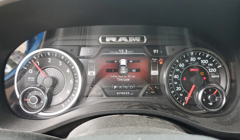 ✅2019-2026 RAM 1500 5th Gen OEM LARAMIE INSTRUMENT PANEL CLUSTER/SPEEDOMETER 79K