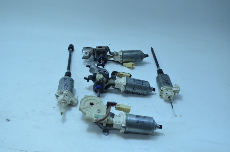 01-06 LEXUS LS430 FRONT LEFT DRIVER SEAT ADJUST MOTOR SET OF 5 ITEMS OEM