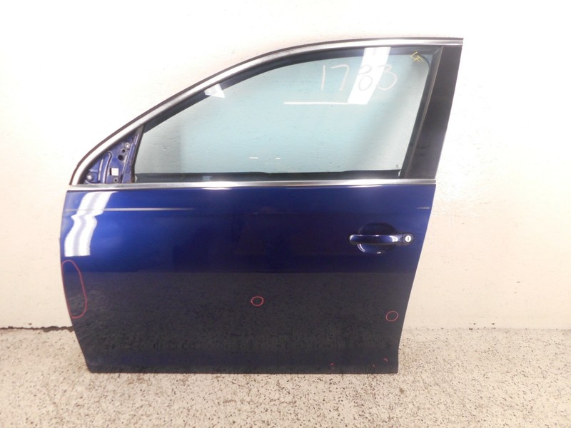 06-09 Volkswagen Jetta GLI Front Driver Left Door Assembly Electric OEM Blue