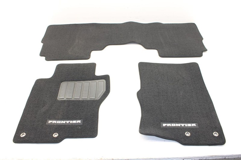 22-24 Frontier PRO-X Black Complete Set of Floor Mats