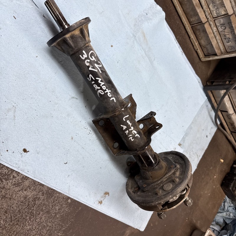 Yamaha G2 G9 36v Electric vintage golf cart Rear Longer Motor Side Axle