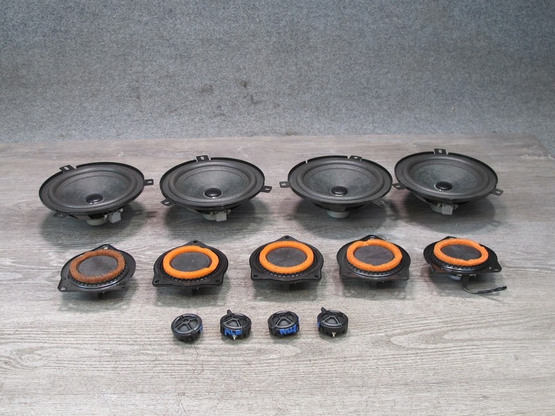 17-20 MASERATI LEVANTE M161 FRONT & REAR DOOR AUDIO SPEAKER TWEETER SET OF 13