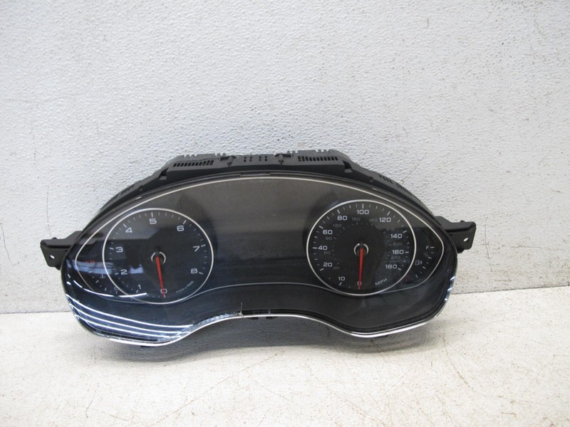 12-13 AUDI C7 A6 A7 QUATTRO SPEEDOMETER INSTRUMENT GAUGE CLUSTER OEM 061424