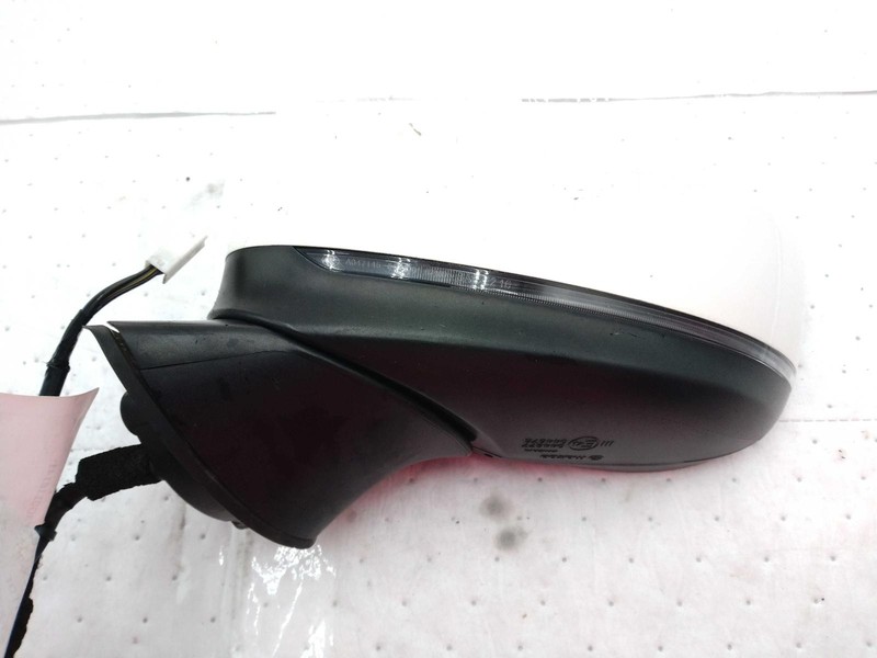 2016 Mazda CX-9 Left Door Mirror Assembly White OEM 710252 120K Miles