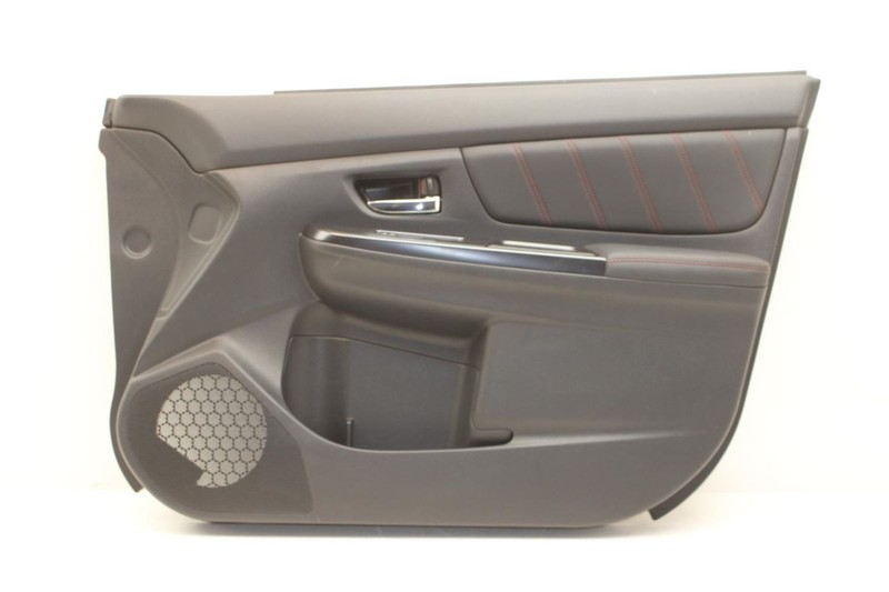 Black Passenger Right Front Door Trim Panel Fits 15-21 WRX
