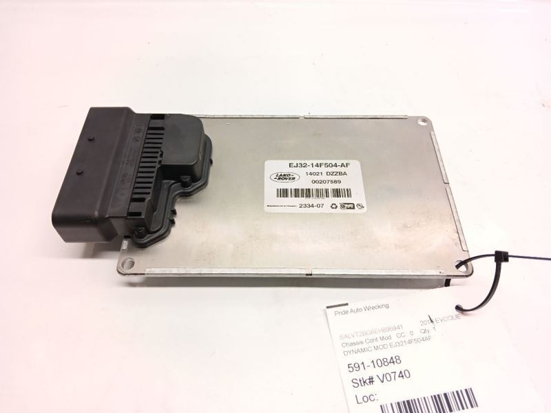 14-15 Range Rover Evoque Suspension Module Control Unit EJ3214F504AF