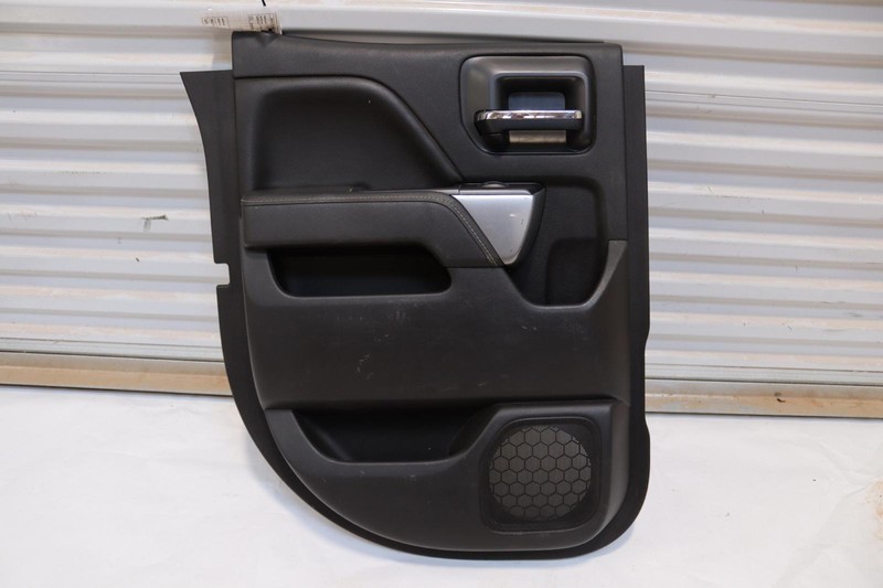 2014-2019 CHEVY SILVERADO 1500 REAR LEFT SIDE DOOR PANEL TRIM COVER OEM