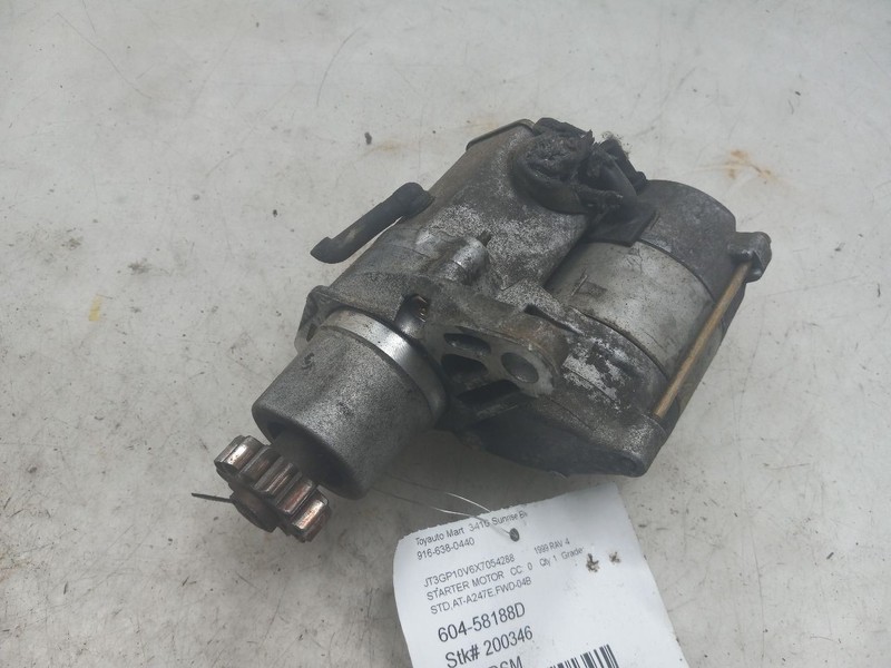96 97 98 99 00 01 02 03 04 05 TOYOTA RAV 4 STARTER MOTOR 1.4KW