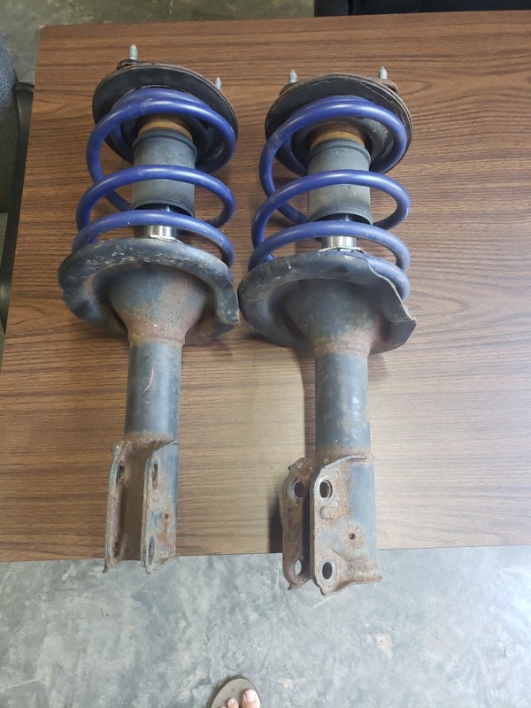 08-15 Mitsubishi Evo XStrut Set OEM h r springs