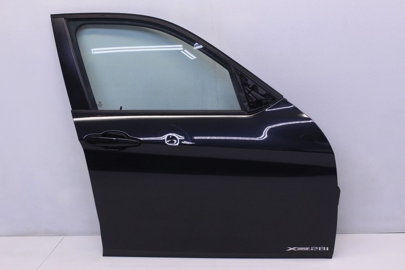 BMW X1 E84 12 - 15 FRONT PASSENGER RIGHT COMPLETE DOOR ASSEMBLY OEM BLACK 475