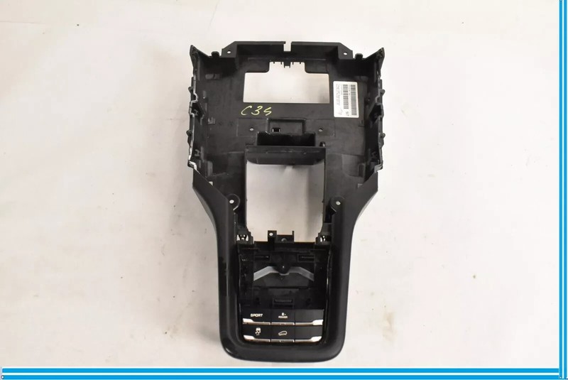 11-18 Porsche Cayenne 958 Center Console Bezel Trim Black 7P5864089 OEM