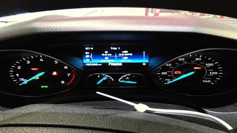 Speedometer Cluster MPH ID F1ET-10849-CTM Fits 17-18 FOCUS 3597224