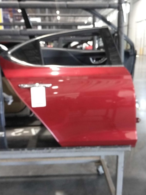 2019 Genesis G70 Rear Right Door Red OEM Used 56K Miles NJ25-19223-474946