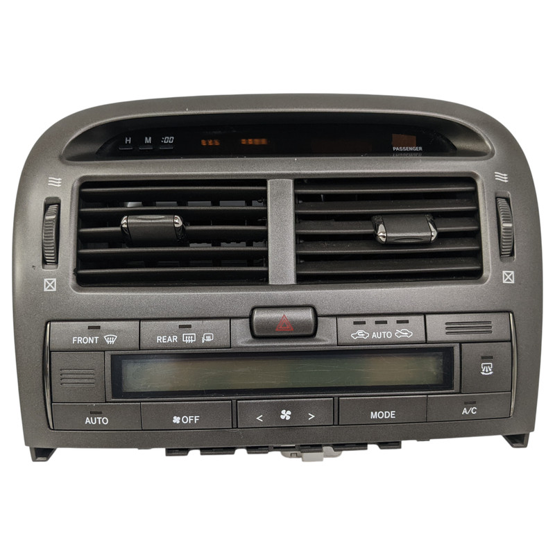 01-06 Lexus LS430 AC Heater Temperature Climate Control Bezel Trim Air Vents OEM