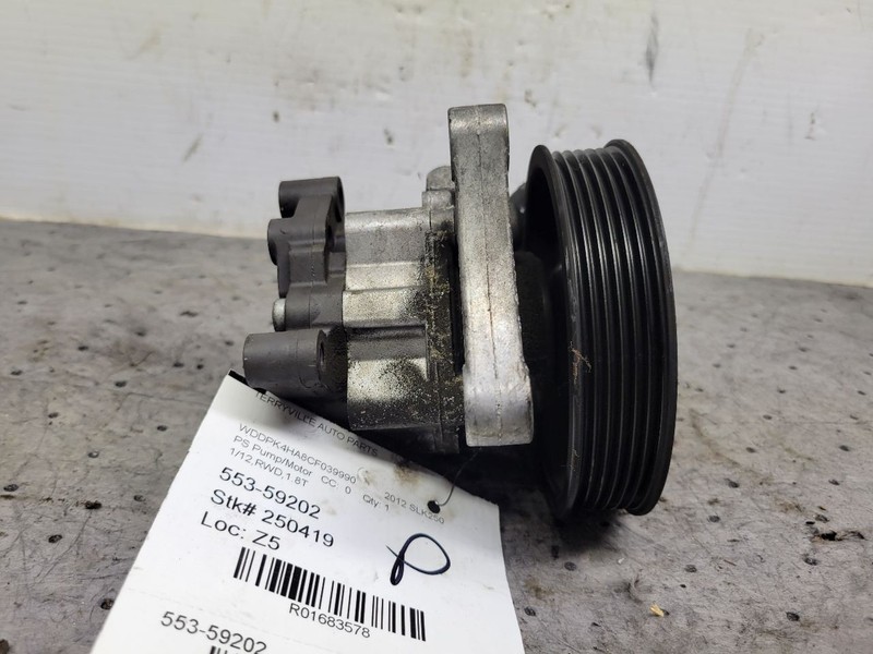 Power Steering Pump 172 Type SLK250 Fits 12-15 MERCEDES SLK 1683578